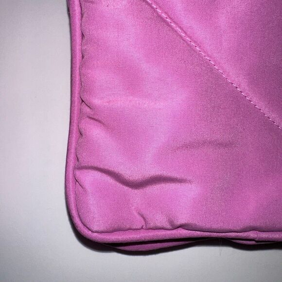 Pottery Barn Kids Pink Cozy Pillow Sham Standard Set Of 2 Diamond Quilted - Picture 5 of 10